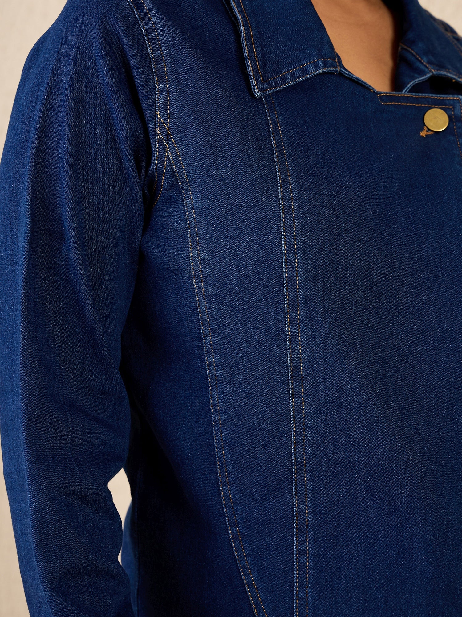 StyleStone Women's Tailored Denim Jacket