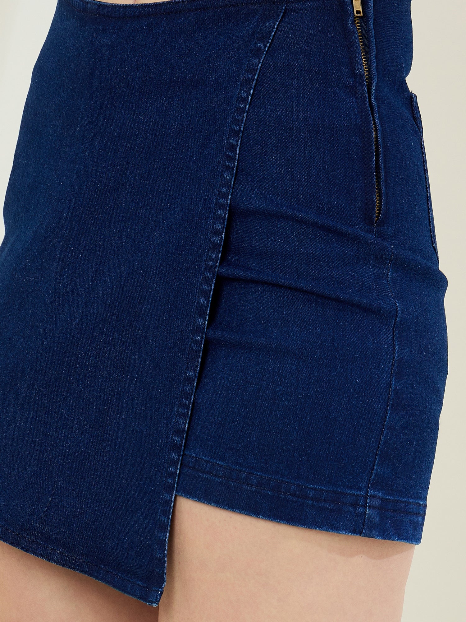 StyleStone Women's  Denim Skorts