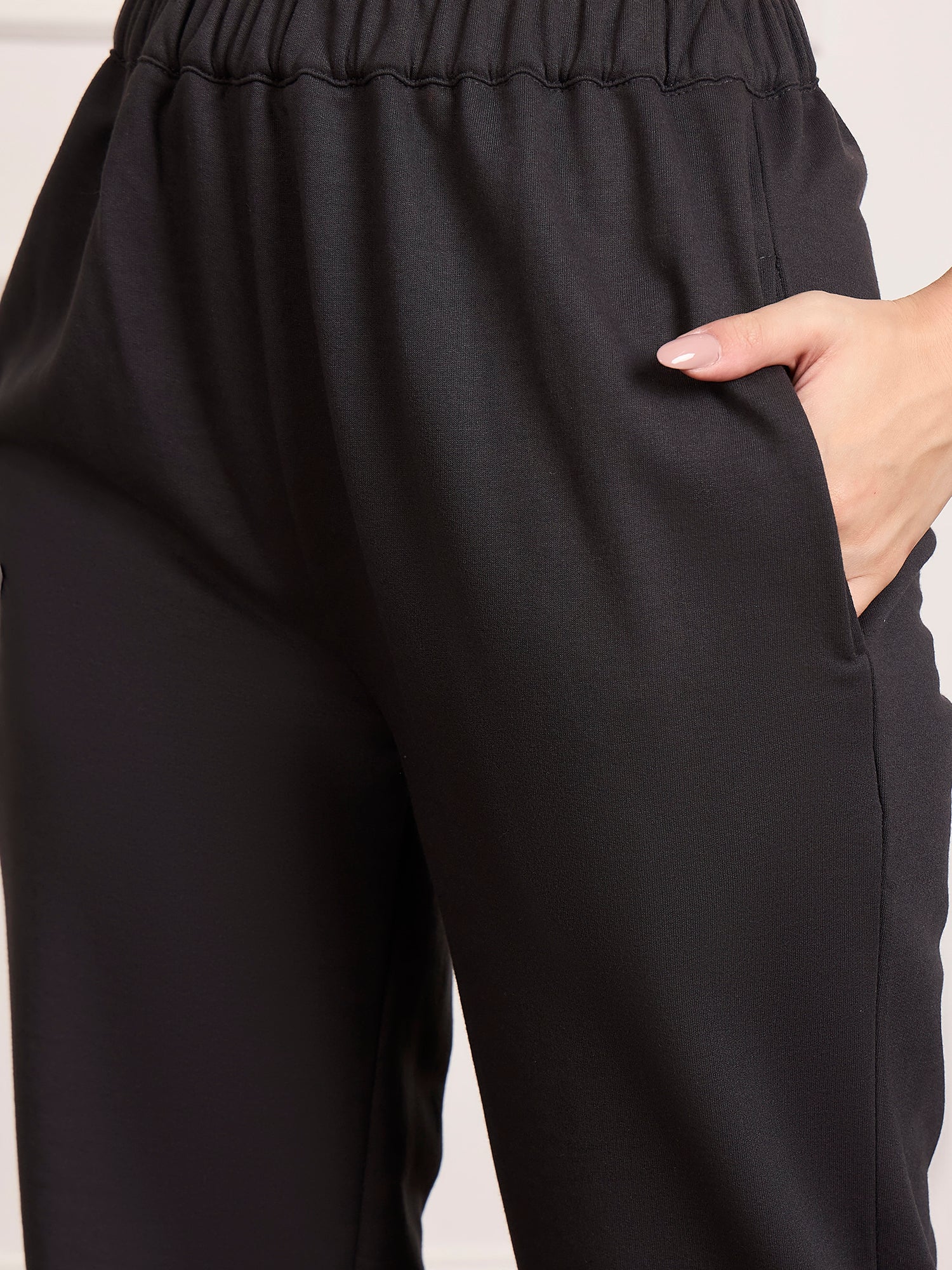 StyleStone Women's Fleece Tracksuit with Front Zip