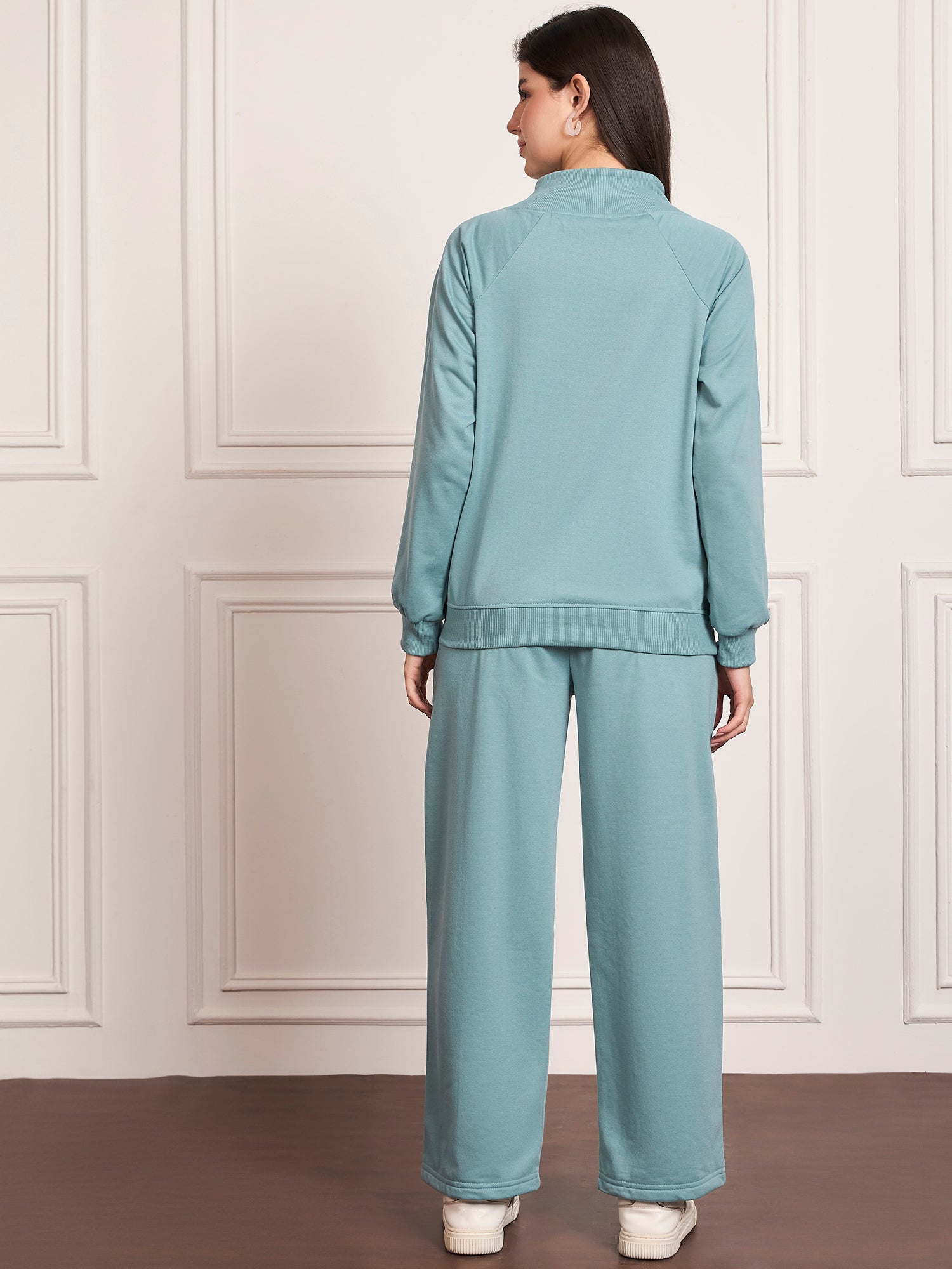 StyleStone Women's  Fleece Tracksuit with Drawstring