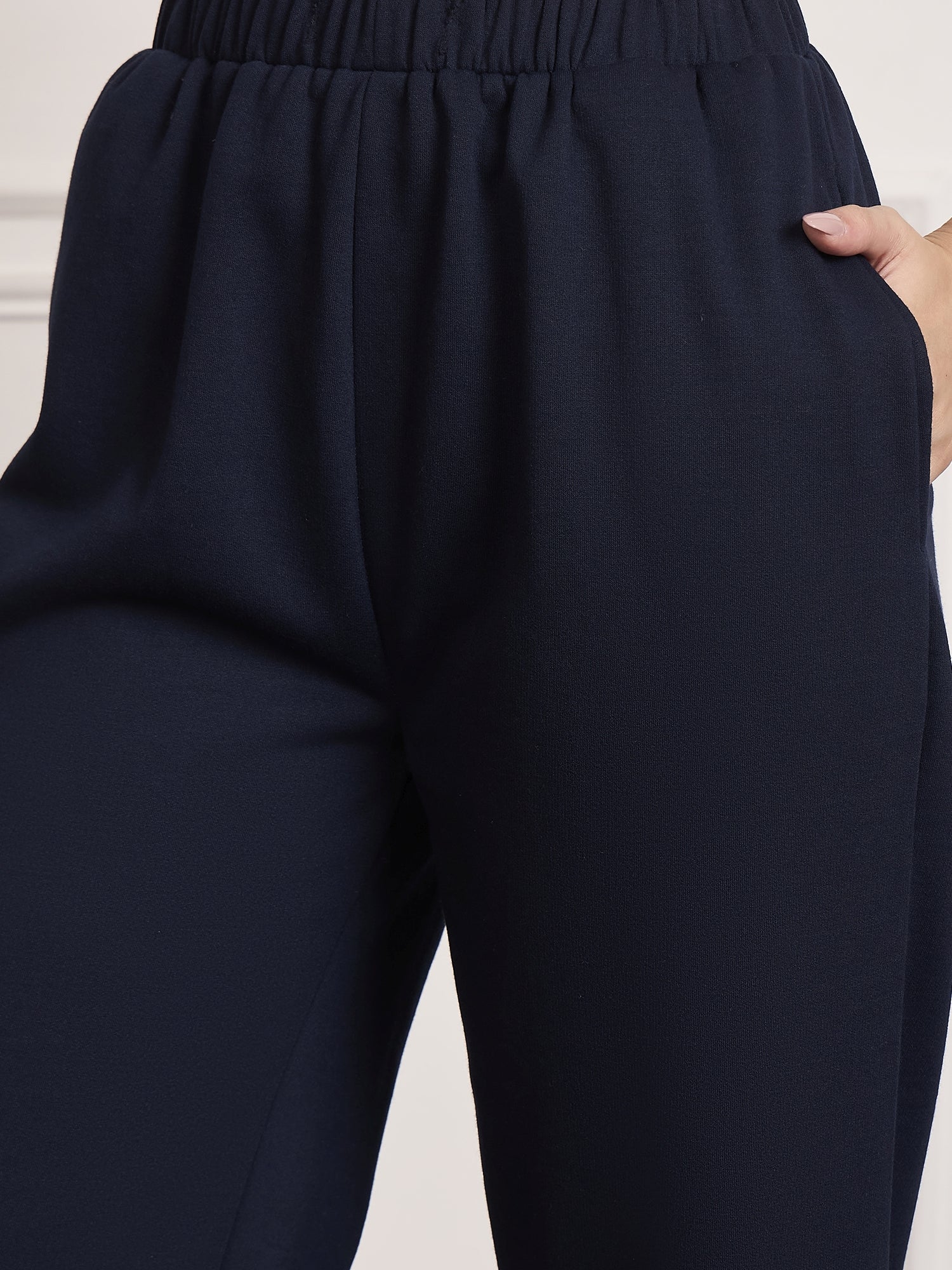 StyleStone Women's  Fleece Tracksuit with Drawstring