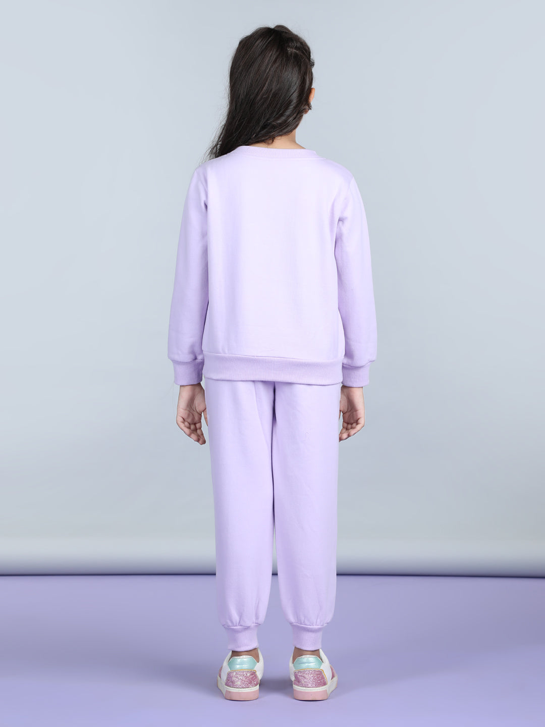 StyleStone Girls Heart Printed Tracksuit