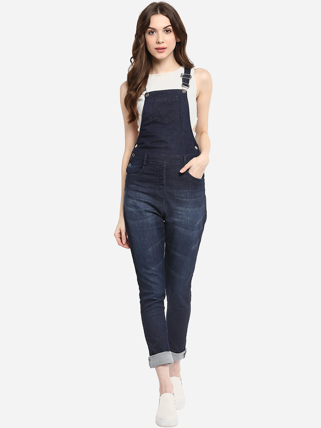 Women's Denim Dungarees | Vinted