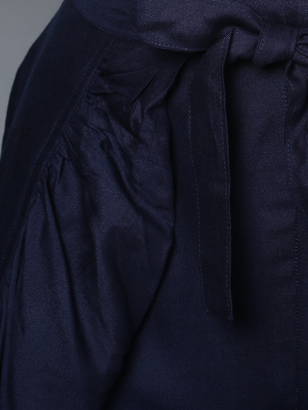 Women's Rayon Navy Skirt Pants