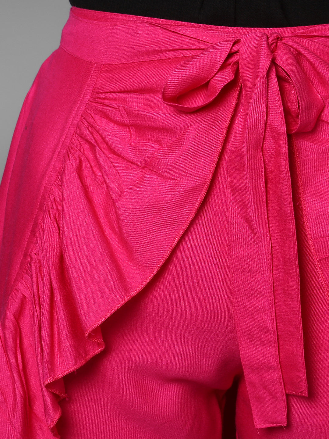 Women's Rayon White Skirt Pants