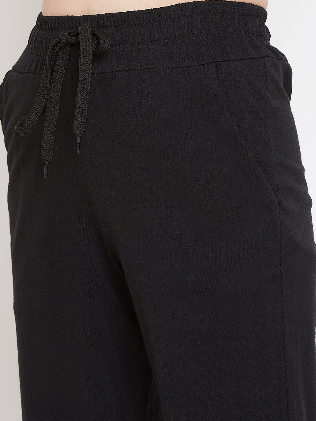 Women's Pack of 2 Track Pants-Black and Maroon