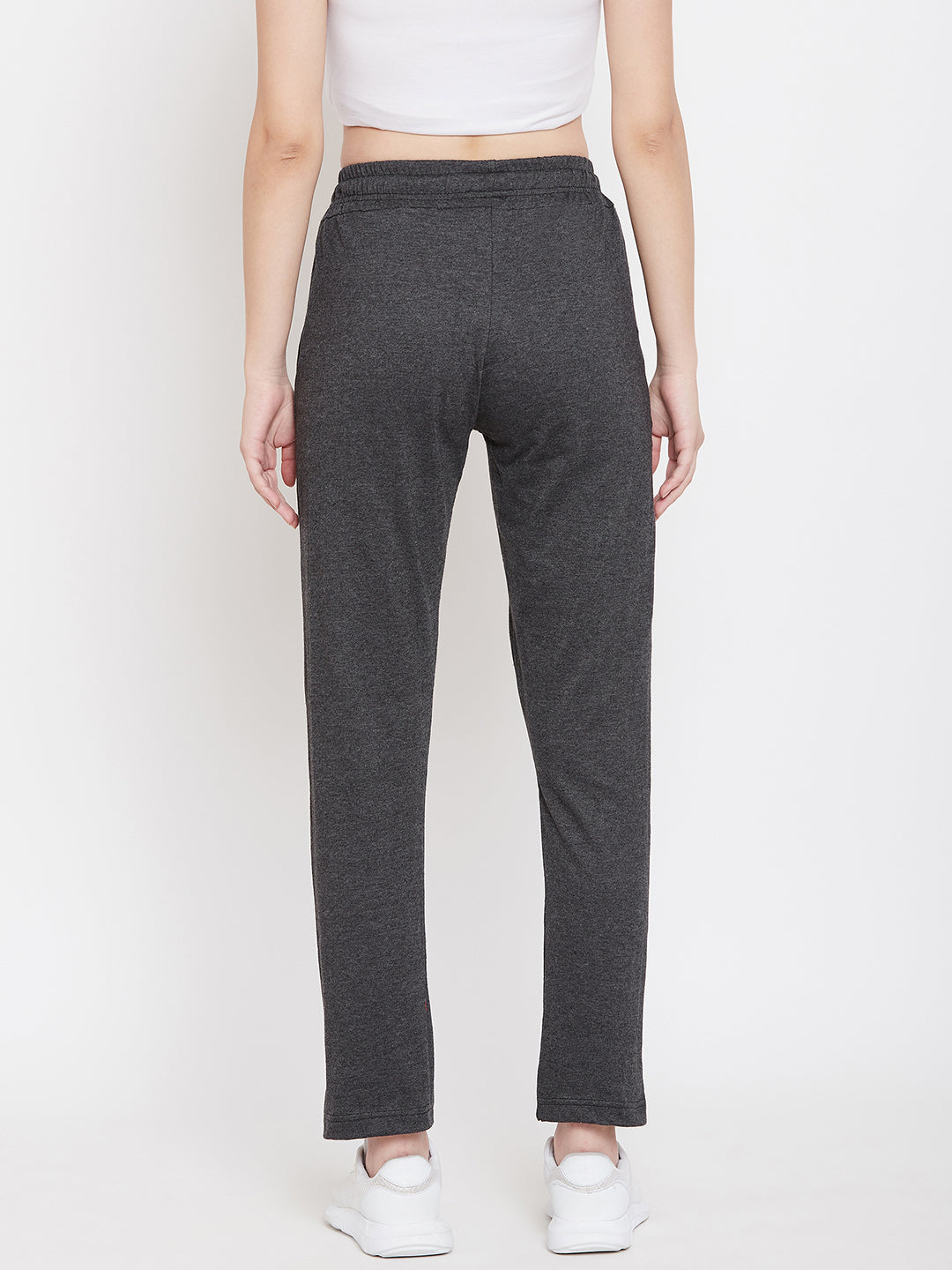 Women's Pack of 2 Track Pants-Navy and Dark Grey