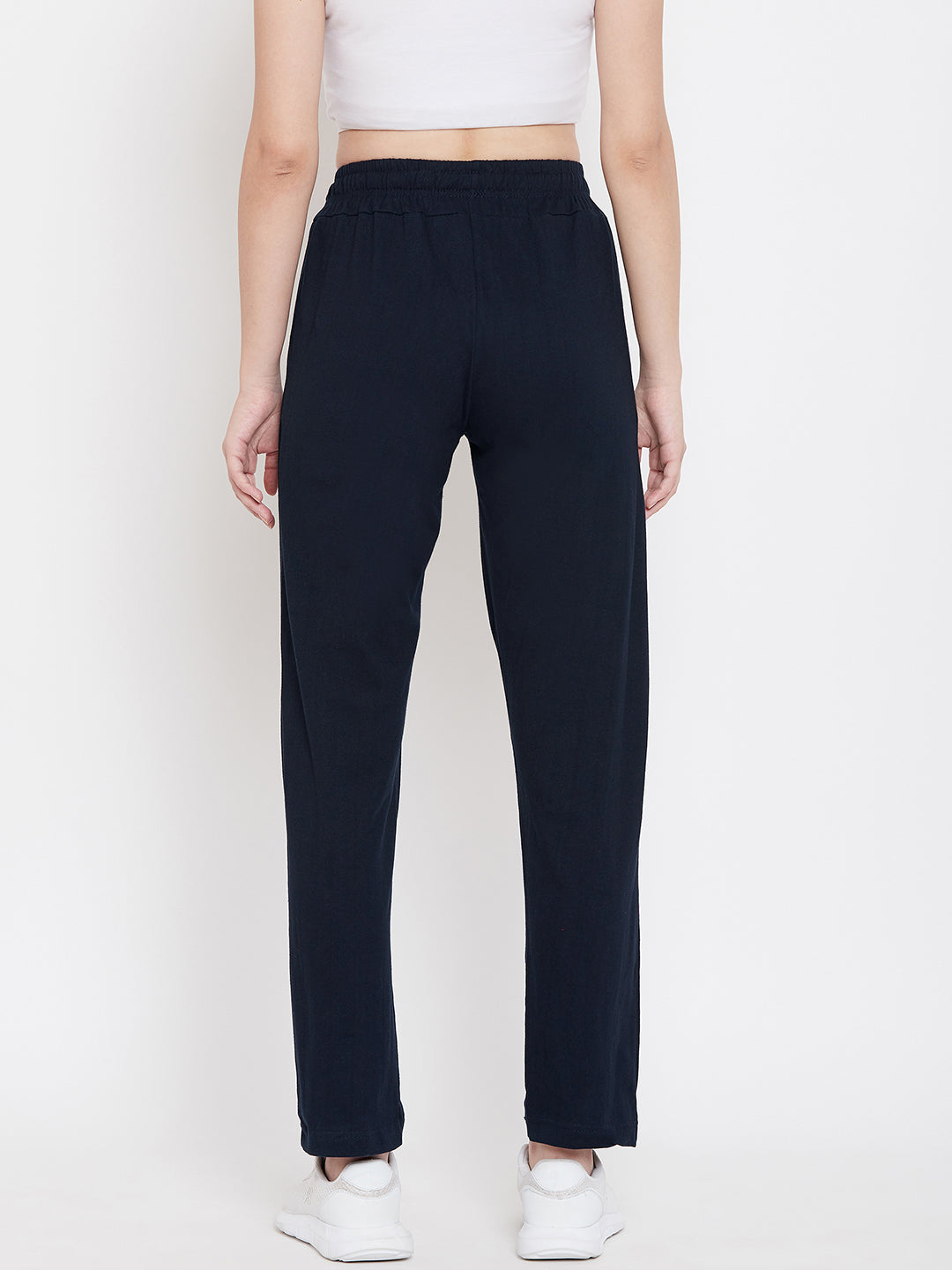 Women's Pack of 2 Track Pants- Black and  Dark Grey