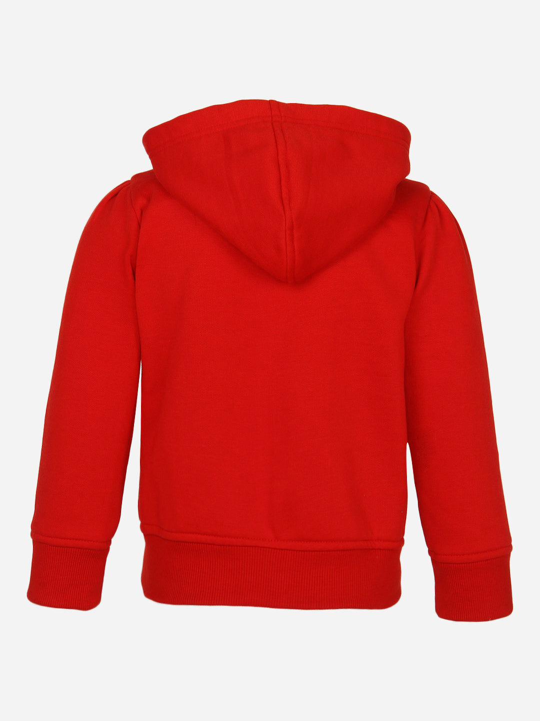 Red Squirrel embroidered Hoodie Jacket