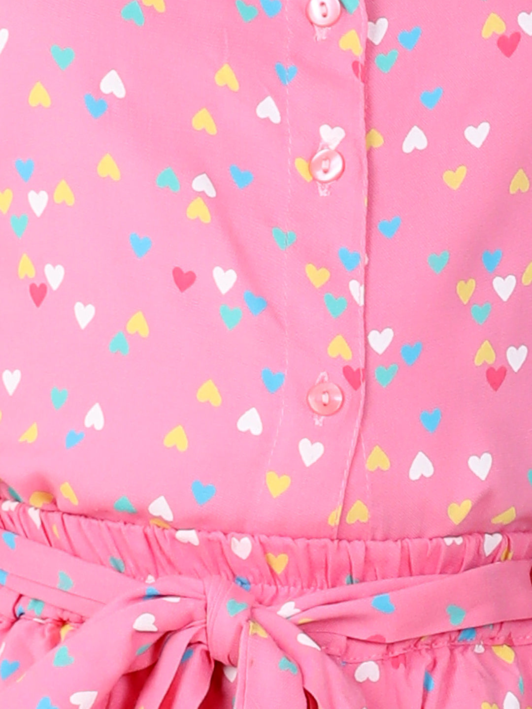 StyleStone Girls Pink Heart Print Set