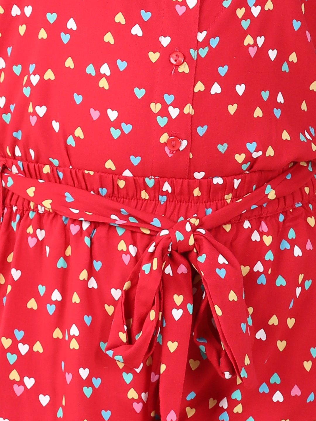 StyleStone Girls Red Heart Print Set